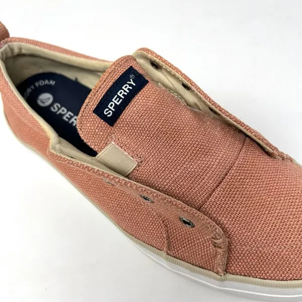 Sperry Women’s Crest Vibe Canvas Sneakers Terracotta 9.5 Excellent Condition - Image 8