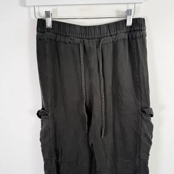 Lululemon Move Lightly Cargo Pant 25" 100% Lyocell Lightweight Grey Womens 6 - Image 3