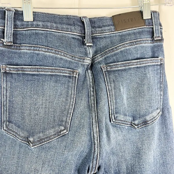 Pistola Madi High Rise Modern Slim Intention Jeans Y2K Minimalist Casual 26x27 - Image 5
