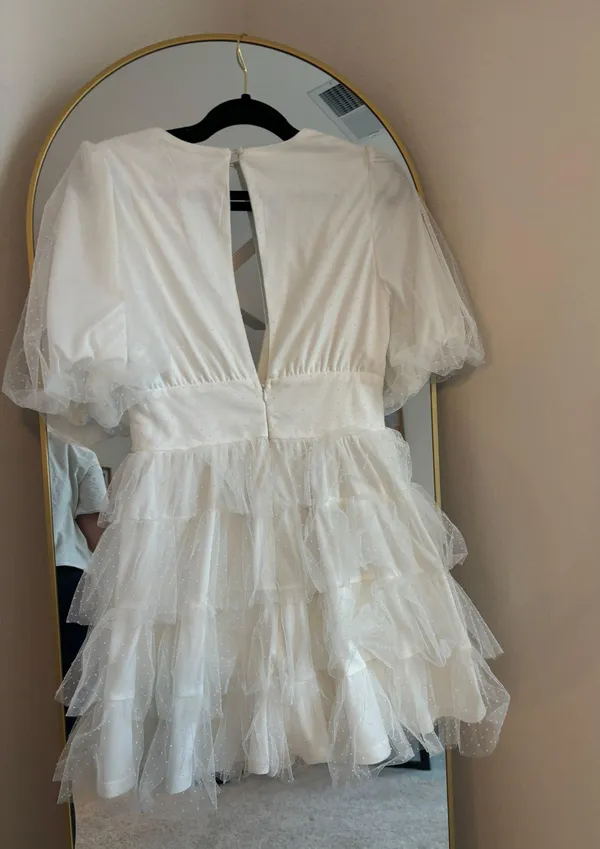 Lulus White Dress - Image 3