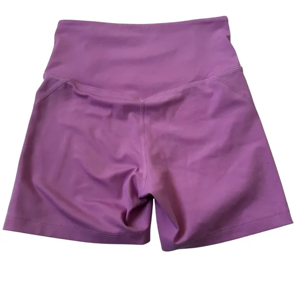 Girlfriend Collective Purple Cycling Shorts Women's Size Small | 40-6 - Image 2