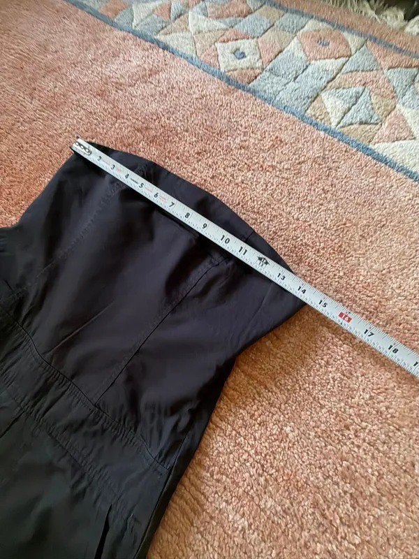 Zara Strapless Cargo Jumpsuit by Zara Black Size XS - Image 8