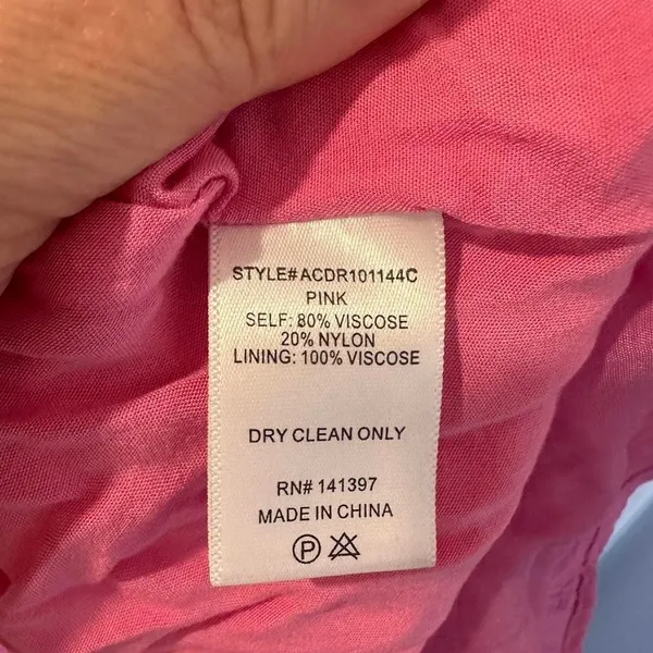 ASTR The Label Pink Sanger Cut Out Goddess Maxi Dress Size Medium Resort Wear - Image 6