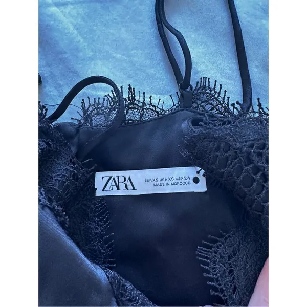 Zara ASYMMETRIC HEM JUMPSUIT LIMITED EDITION Size XS. - Image 7