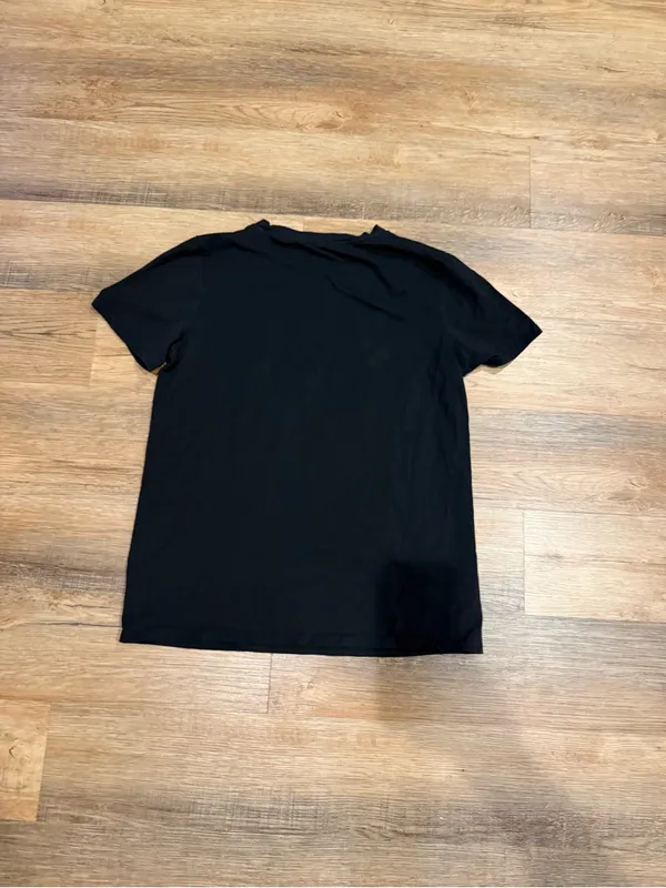 Source Unknown Black Halloween Graphic Short Sleeve Tee Medium - Image 2