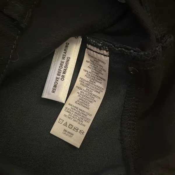 Ave B Ultra Skinny Size 4 Black Jeans - Image 6