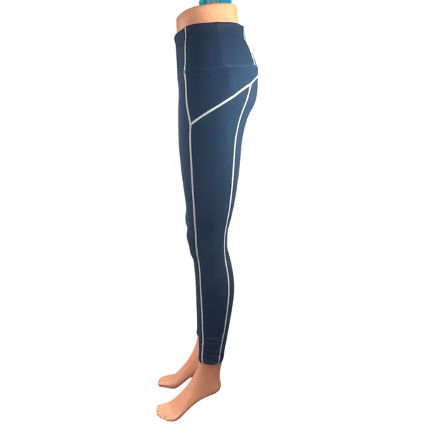 Free People FP Movement You're A Peach Yoga Athletic Activewear Legging Pants M - Image 2