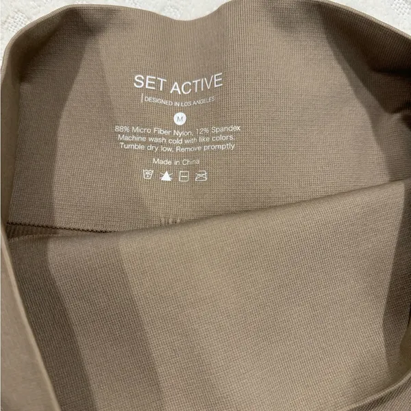 SET Active Sculptflex Leggings, Breeze. NWT. Size M. - Image 8