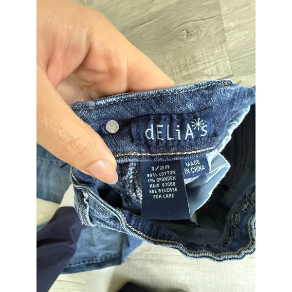 Vintage Reese Delia's 1/2R low rise flare jeans - Image 3