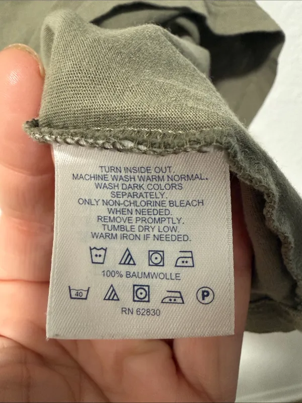 Lands’ End Olive Scoop Neck Short Sleeve Top - Image 6