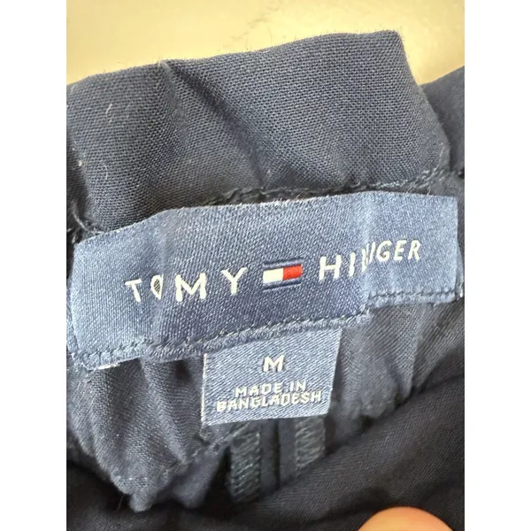 Tommy Hilfiger Women’s Joliet Wide Leg Pants High-Rise Size M, Navy Blue NWT - Image 9