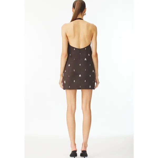 A.L.C Sophia Dress in Ganache with pockets! NEW - Image 3