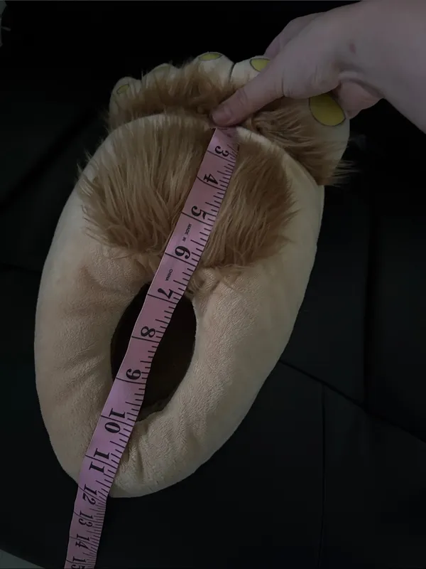 Thinkgeek retired hobbit slippers Tan Size 7.5 - Image 5
