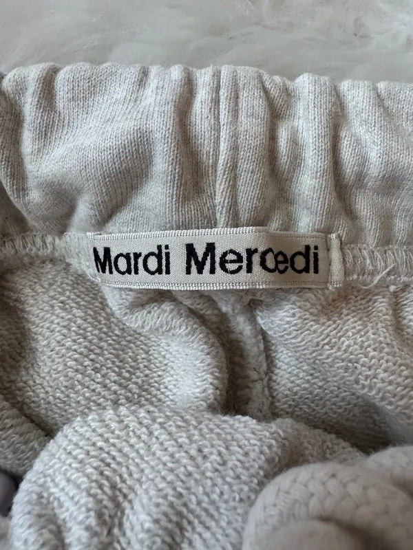 Mardi Mercredi Marche (One Size) Le Flower Logo Graphic Cotton Sweatpants - Image 5