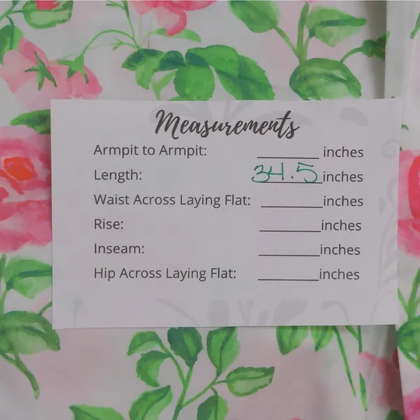 Hill House The Mirabel Skirt Pink Roses Wrap Midi Cotton XS New - Image 12