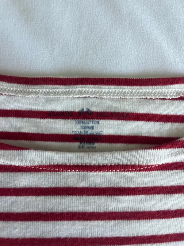 Brandy Melville Red Striped Top - Image 3