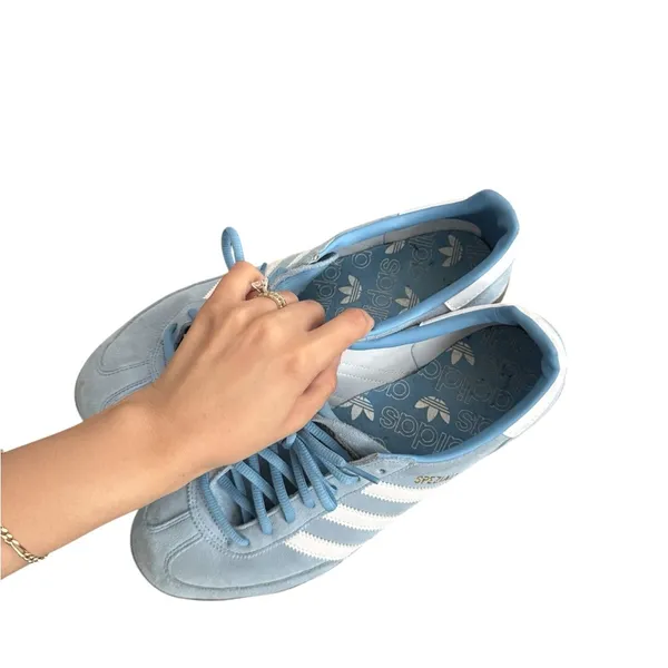 ADIDAS Handball Spezial Baby Blue Sneakers - Image 11