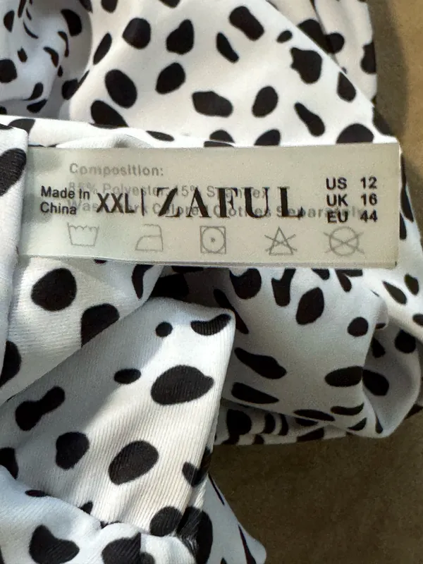 NWOT Women Zaful XXL high waist swim bottoms - Image 3