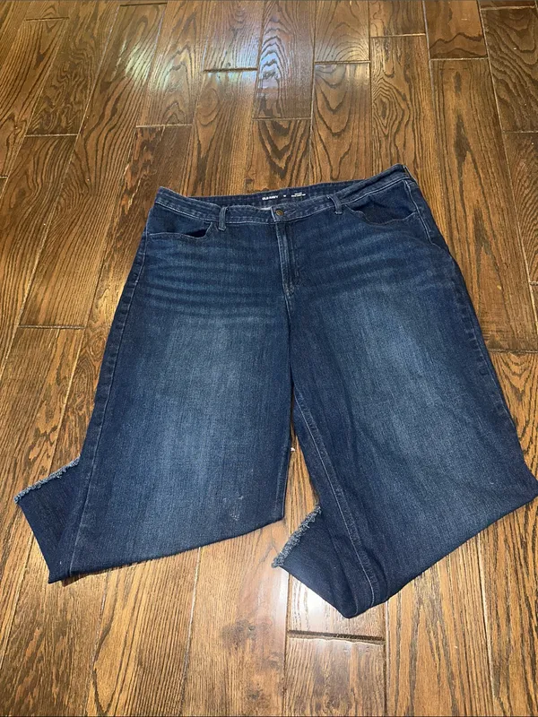 Old navy size 18 High rise wow wide leg jeans - Image 5