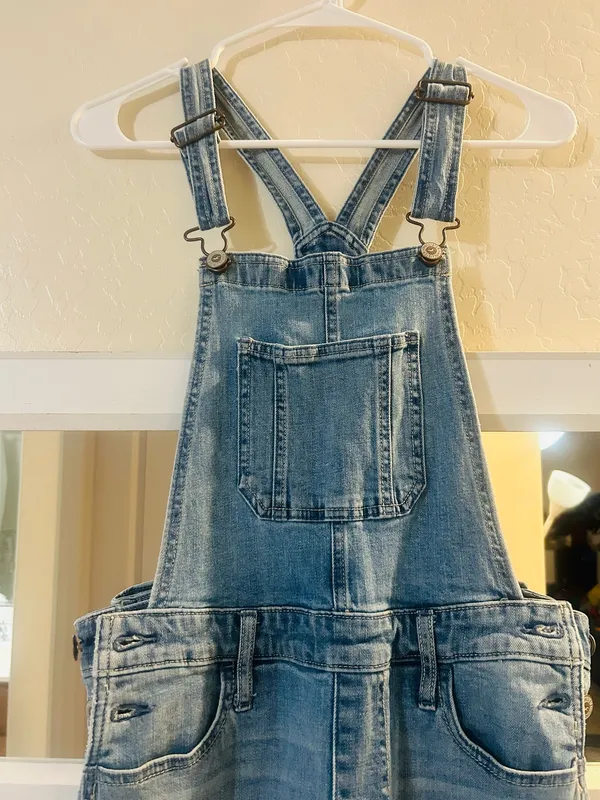 Hollister Denim Overalls - Image 3