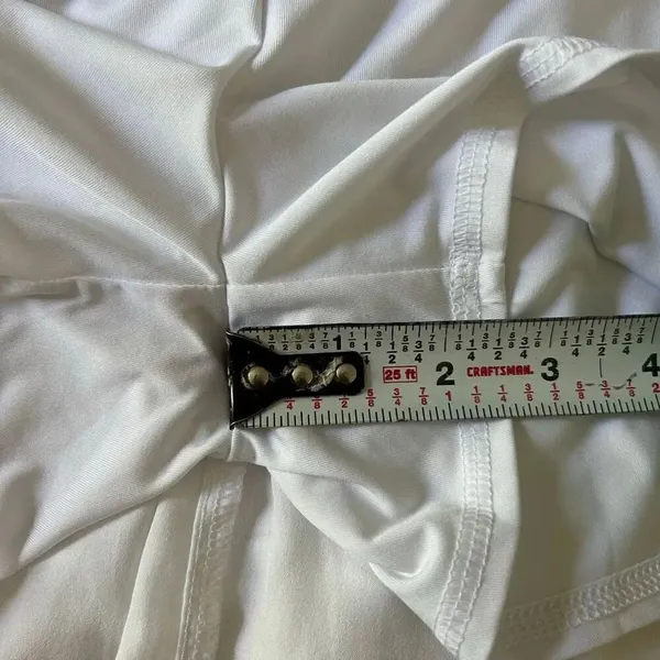 Hollister White Ultra High-Rise Skirt Women’s Size Large | Boho Mini Layered - Image 7