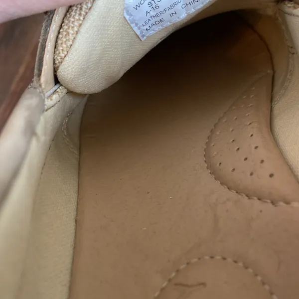 Sperry Sueded Jute and Metallic Slip On Boat Shoes STS95795 - Image 6
