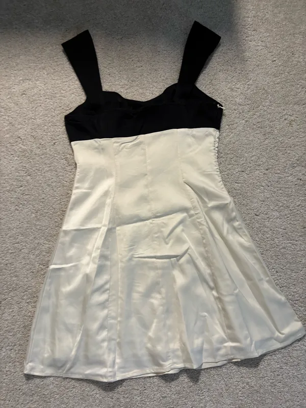 Cider Mini Silk Dress - Image 3