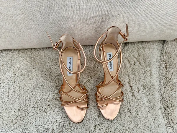 Steve Madden Rose Gold Heels - Image 2