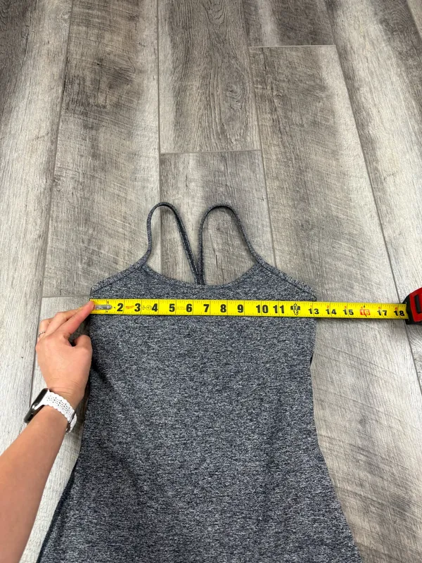 Lululemon Dark Grey Power Y Tank - Image 9