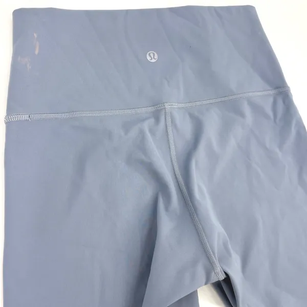 Lululemon High Rise Upcyled Tie Dye Blue White Biker Short Sz‎ 6 *Read* - Image 8