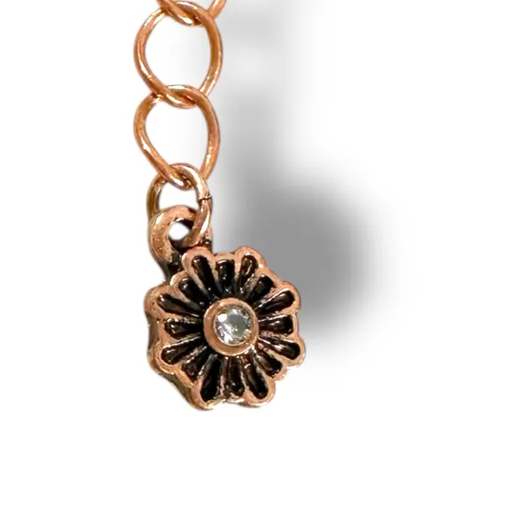 Free People East To West Anklet in Natural Copper Ox NWT Beach Bohemian Summer - Image 9