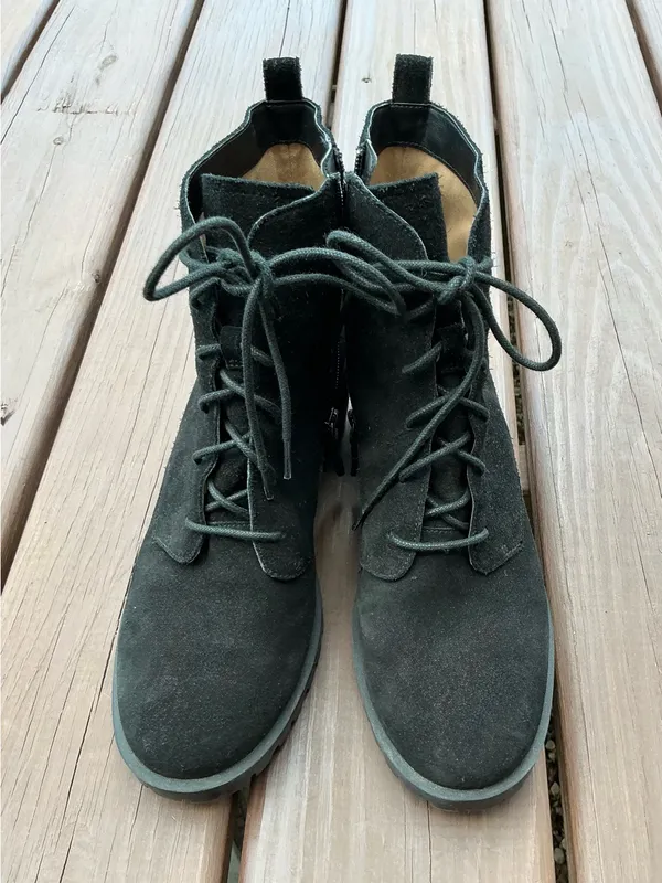 Caslon Water resistant Lace-Up Suede Ankle Booties ☔️ - Image 15