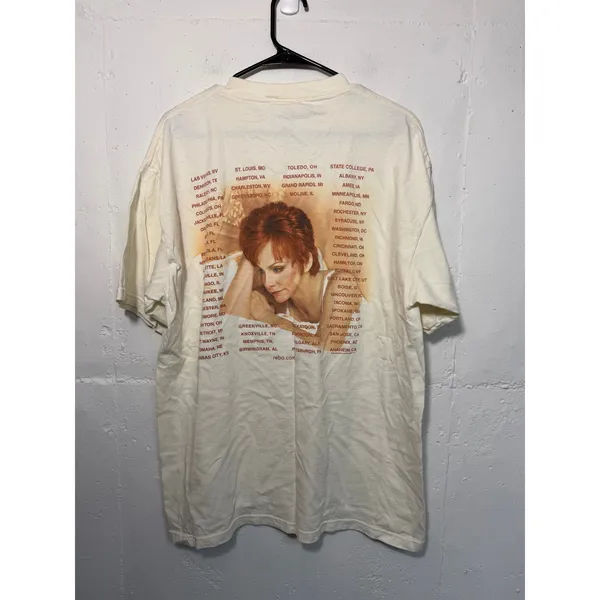 Vintage Reba Tour 1998 Shirt Size XL - Image 6