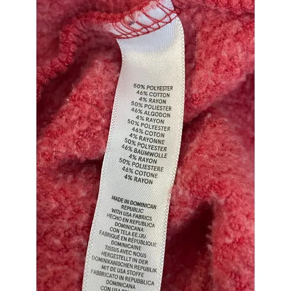 Alternative Apparel "Merry Merry Merry" Red Christmas Sweatshirt Size XL - Image 7