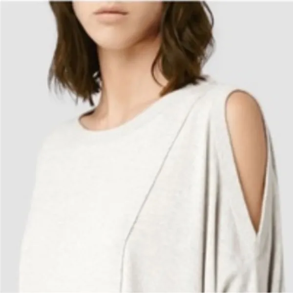 All Saints Sago Dress Silk Cotton Blend Size 6 - Image 5