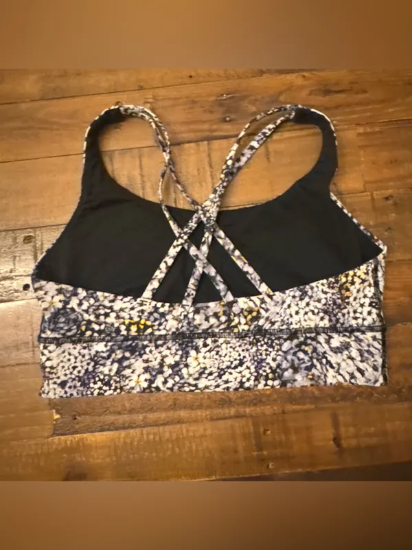 LULU🍋 Energy Bra‎ Long Line - Floral Metropolis Multi print. - Image 5