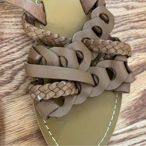 Pilcro Anthropologie NWOT Tie-Up Strappy Sandals Leather Size 7 - Image 7