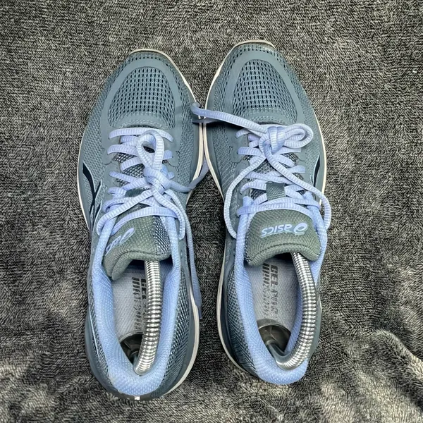 Asics Gel Pursue Purple Grey Women Size 8.5 - Image 5