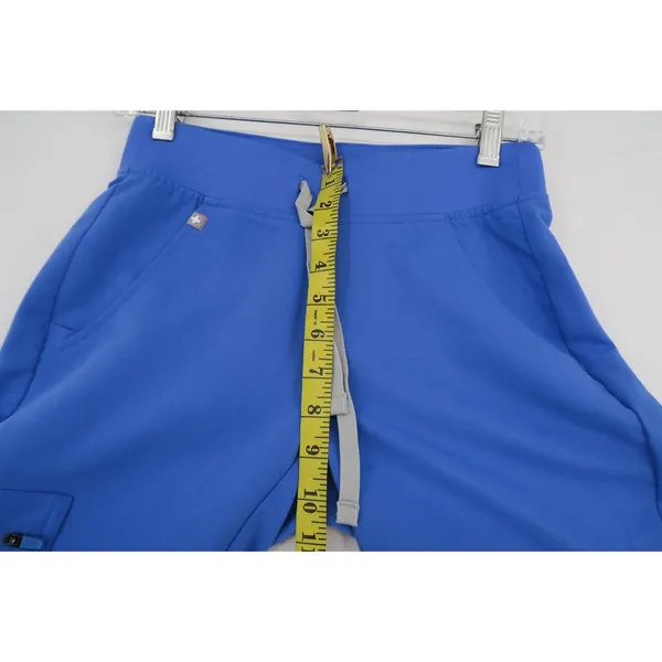 FIGS Zamora Jogger Scrub Pants Royal Blue Technical Collection XXS - Image 7
