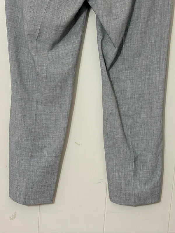 Banana Republic Avery Mid Rise Straight Ankle Pants Gray Novelty Size 10 NWT - Image 9