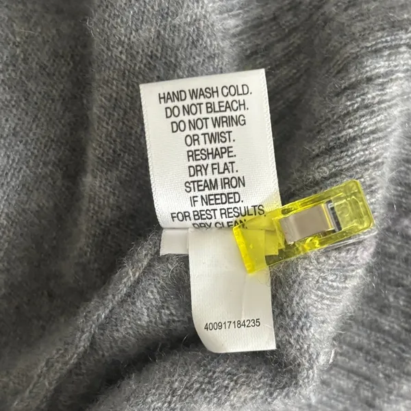 Apt 9 Cashmere‎ Cardigan Gray XL - Image 8
