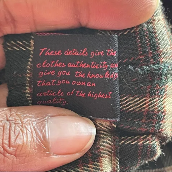 BEI SI DUN | Plaid Pull - Image 6