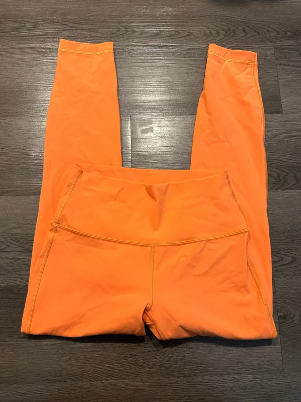 Lululemon Orange Leggings - Image 2