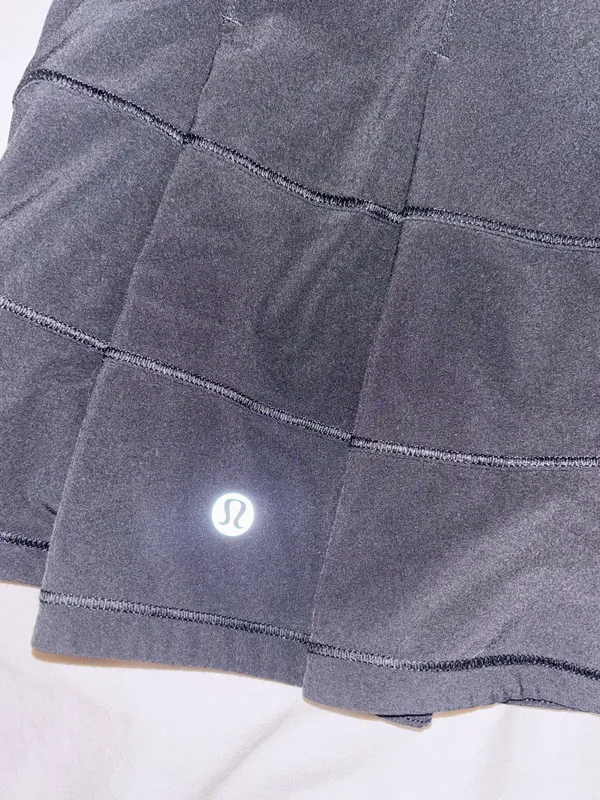 Black Lululemon Pace Rival Skirt - Image 4