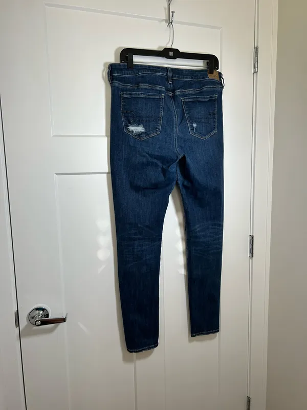 Tall/long jegging skinny jeans - American Eagle plus size 14 - Image 3