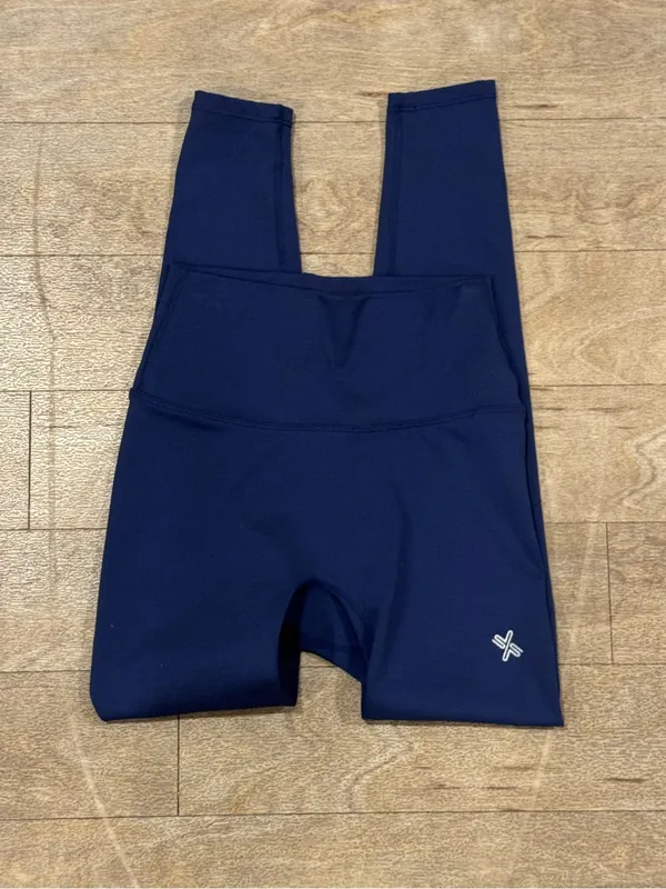 Xexymix Navy Blue High Rise Leggings Size Small - Image 2