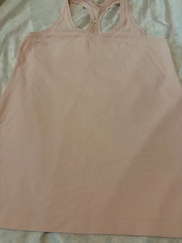 Lululemon light pink racer back tank top  - Image 7