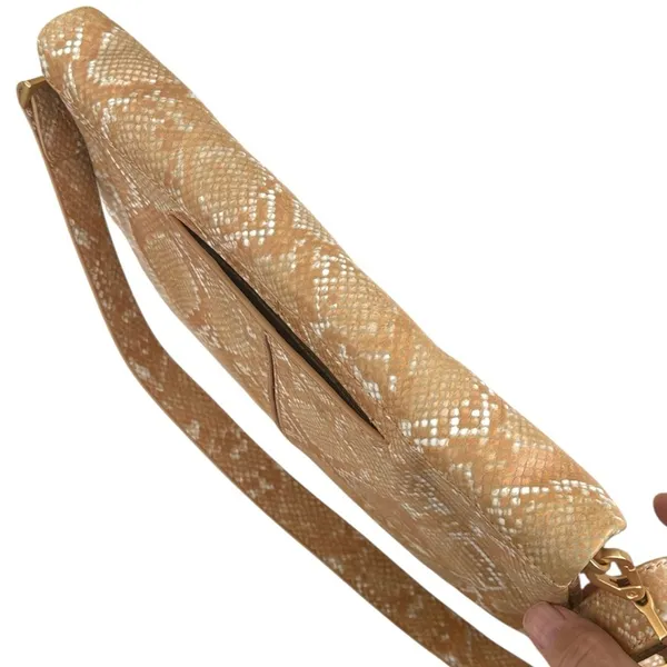 Like New Hammitt Leather VIP Convertible Bag Large Snakeskin Retail $475.00 - Image 8