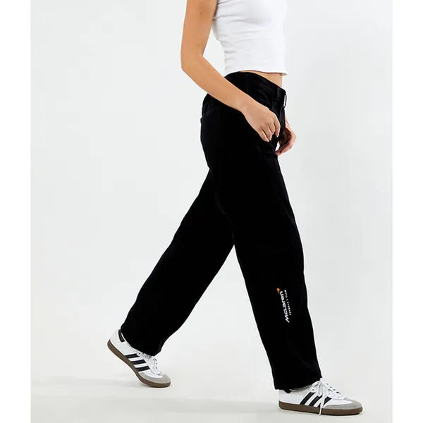 Levi's x McLaren Speed Baggy Jeans Black Formula 1 Racing Womens Sz 31 - Image 10