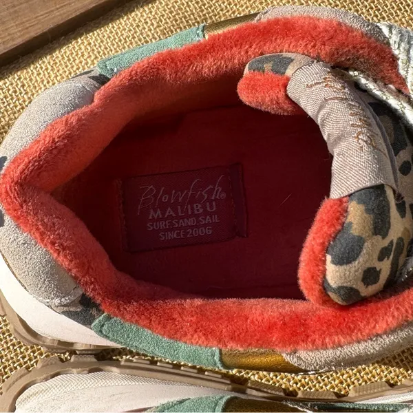 Blowfish Malibu Leo Women’s Leopard Print Sneakers Size 7.5 - Image 4